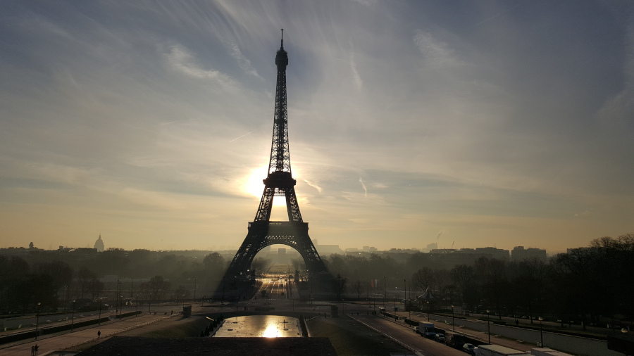 The Eiffel Tower in Paris