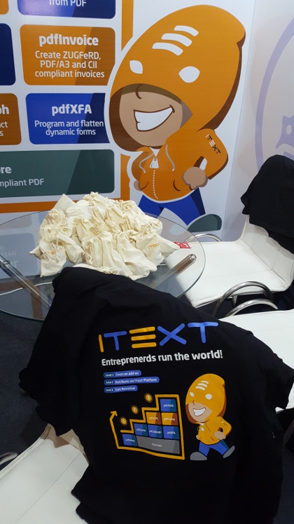 iText Goodies: T-shirts