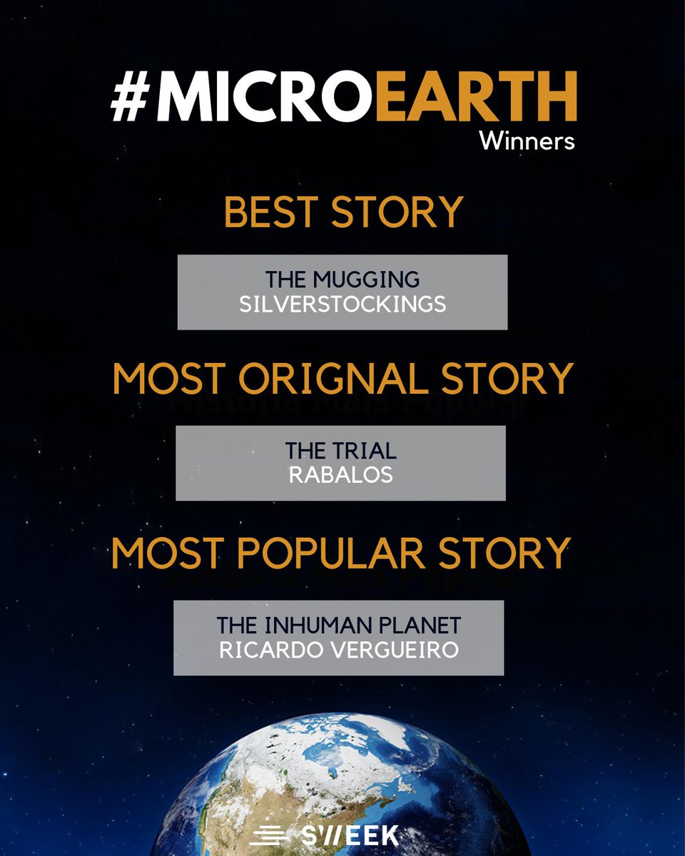 Winners Sweek #MicroEarth contest