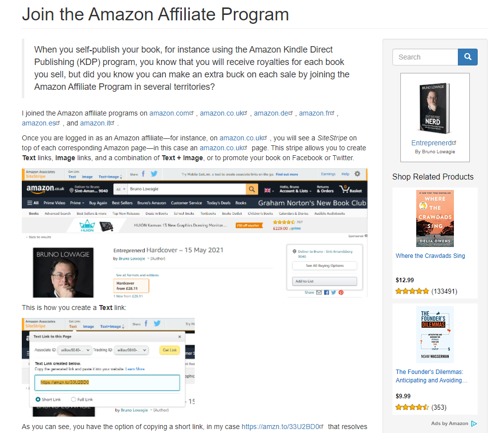 Amazon Affiliate Widgets